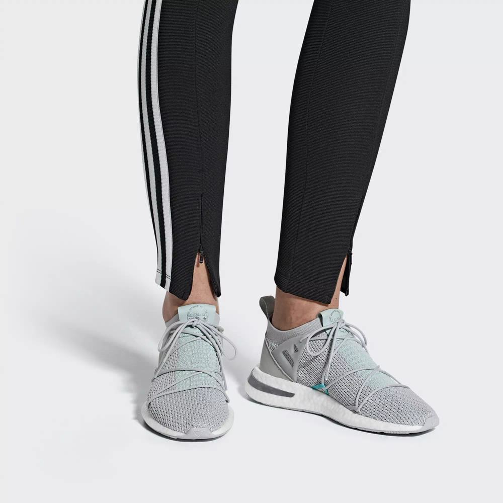 Adidas Arkyn Primeknit Tenis Grises Para Mujer (MX-81610)